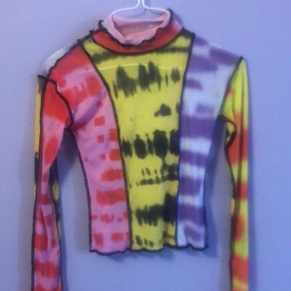 Colorful Mesh Shirt
